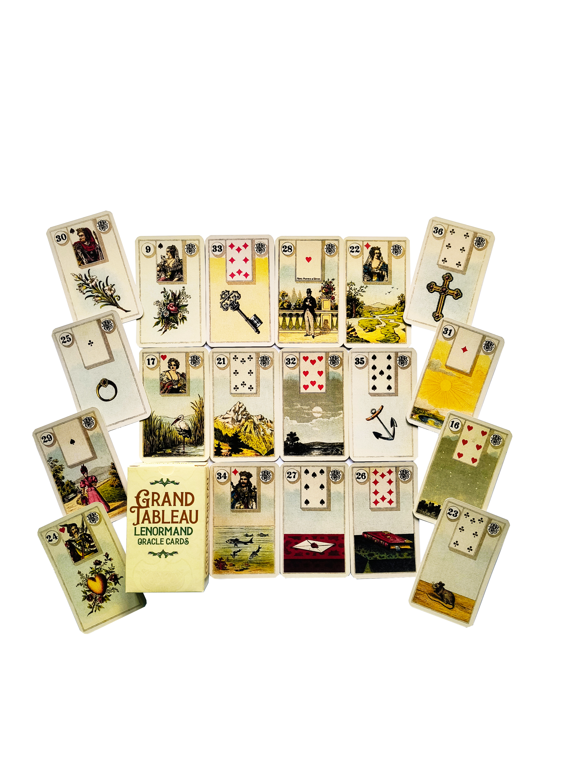 Оракул Большой расклад Ленорман / Grand Tableau Lenormand Oracle — изображение 4